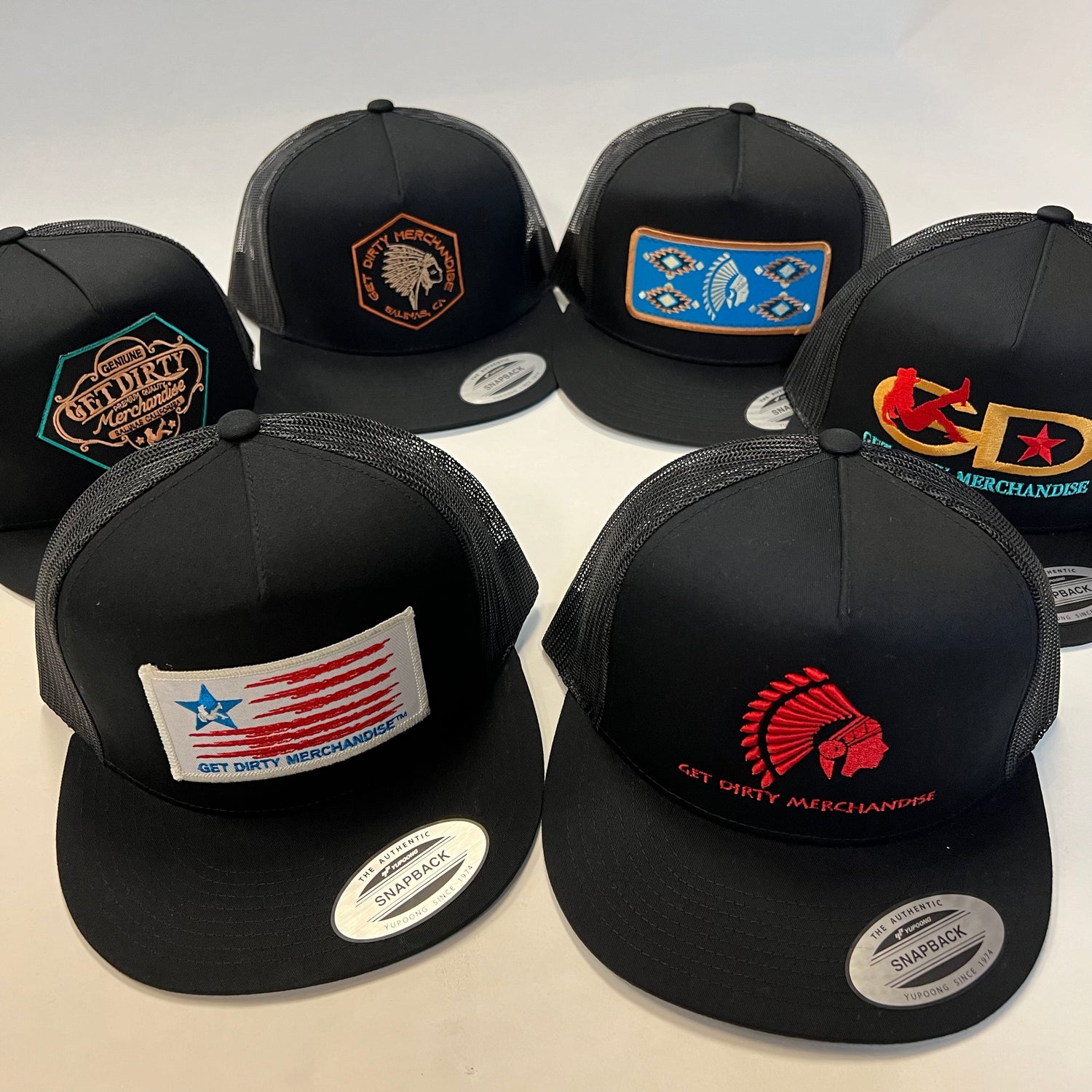 Get Dirty Merchandise Caps