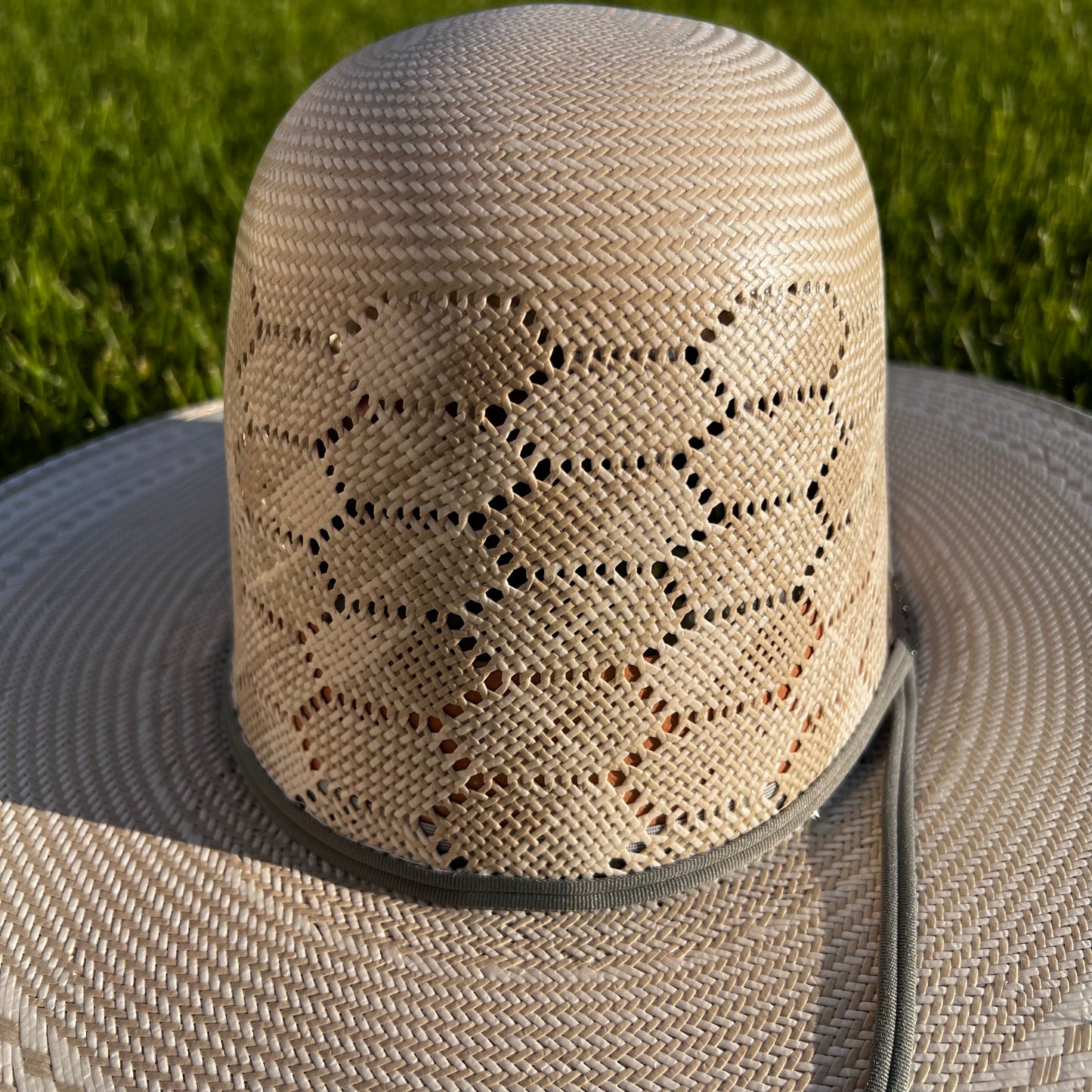 Laredo Straw 6" Crown- Honeycomb