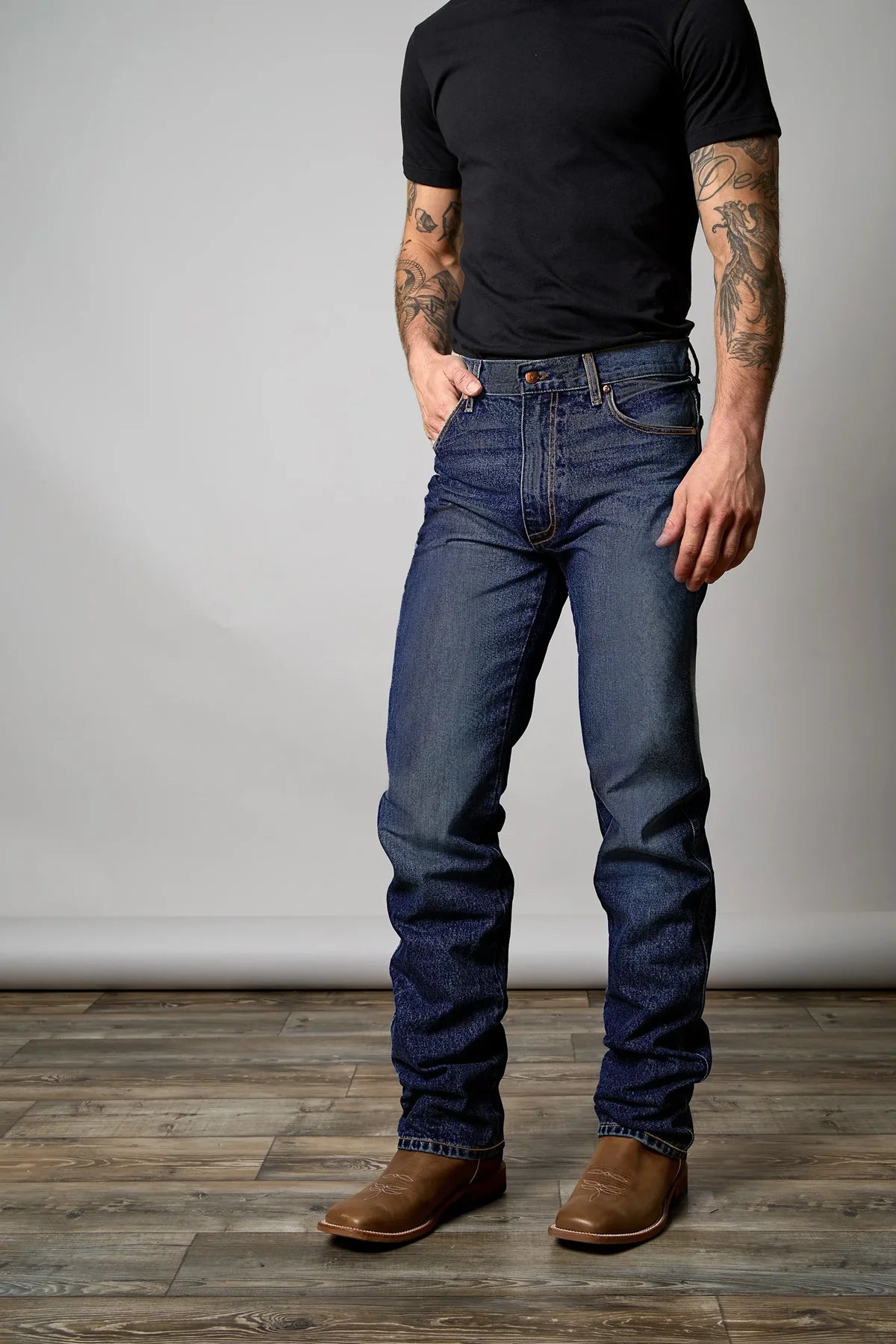 Men's Kimes Ranch Zach Top Jeans ZTKR01 Dark Wash – El Primo