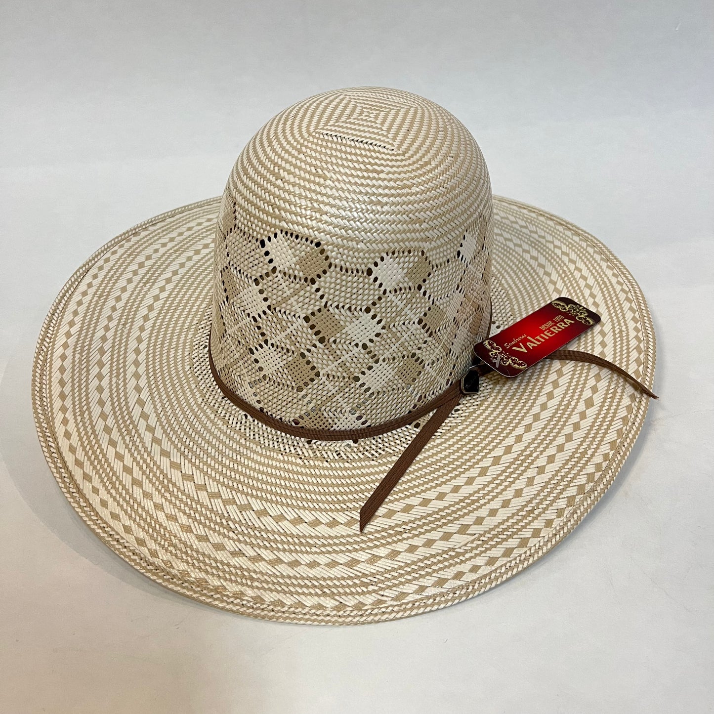 Valtierra Straw 6" Crown- Golden Honeycomb