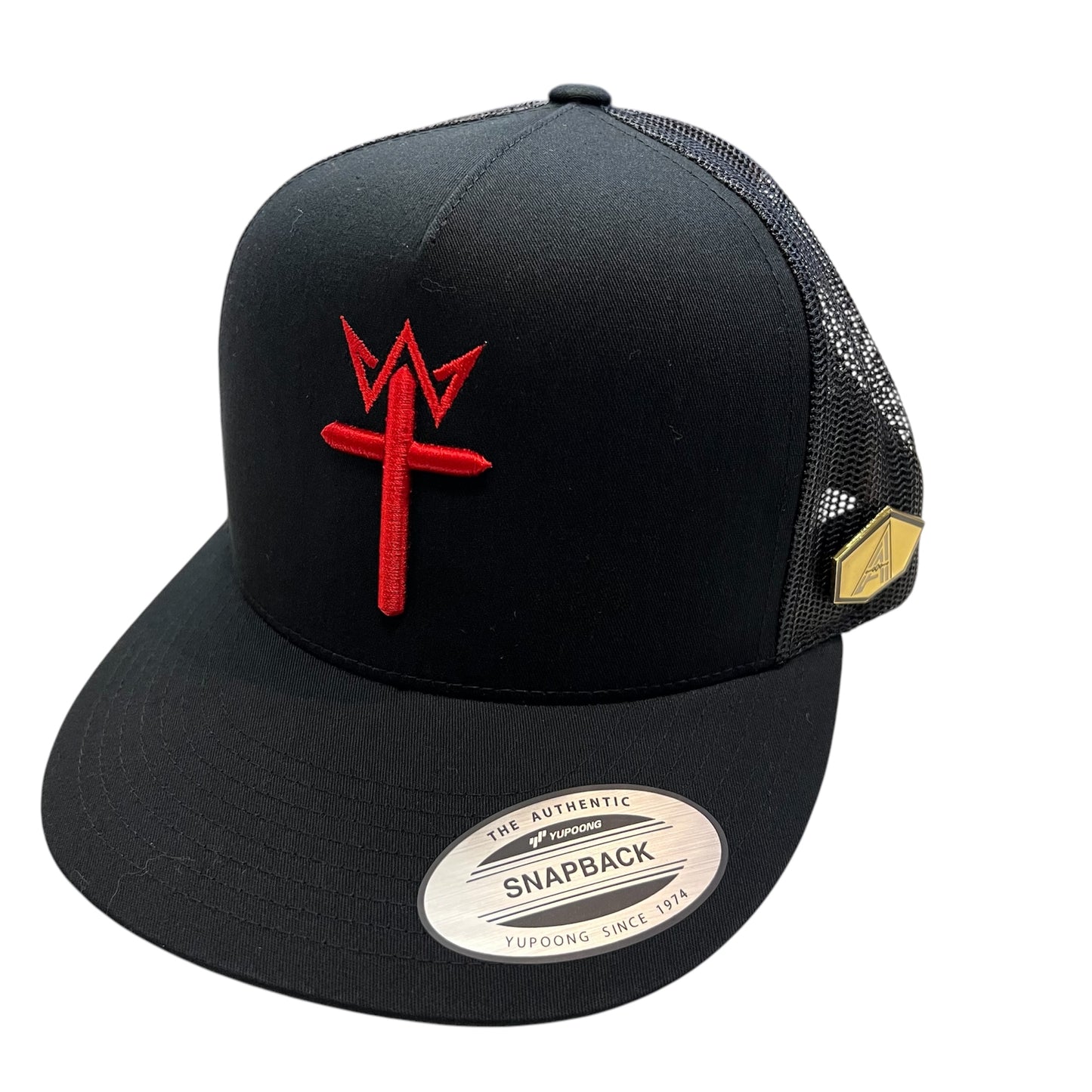 King Cross Red/Blk Trucker Hat