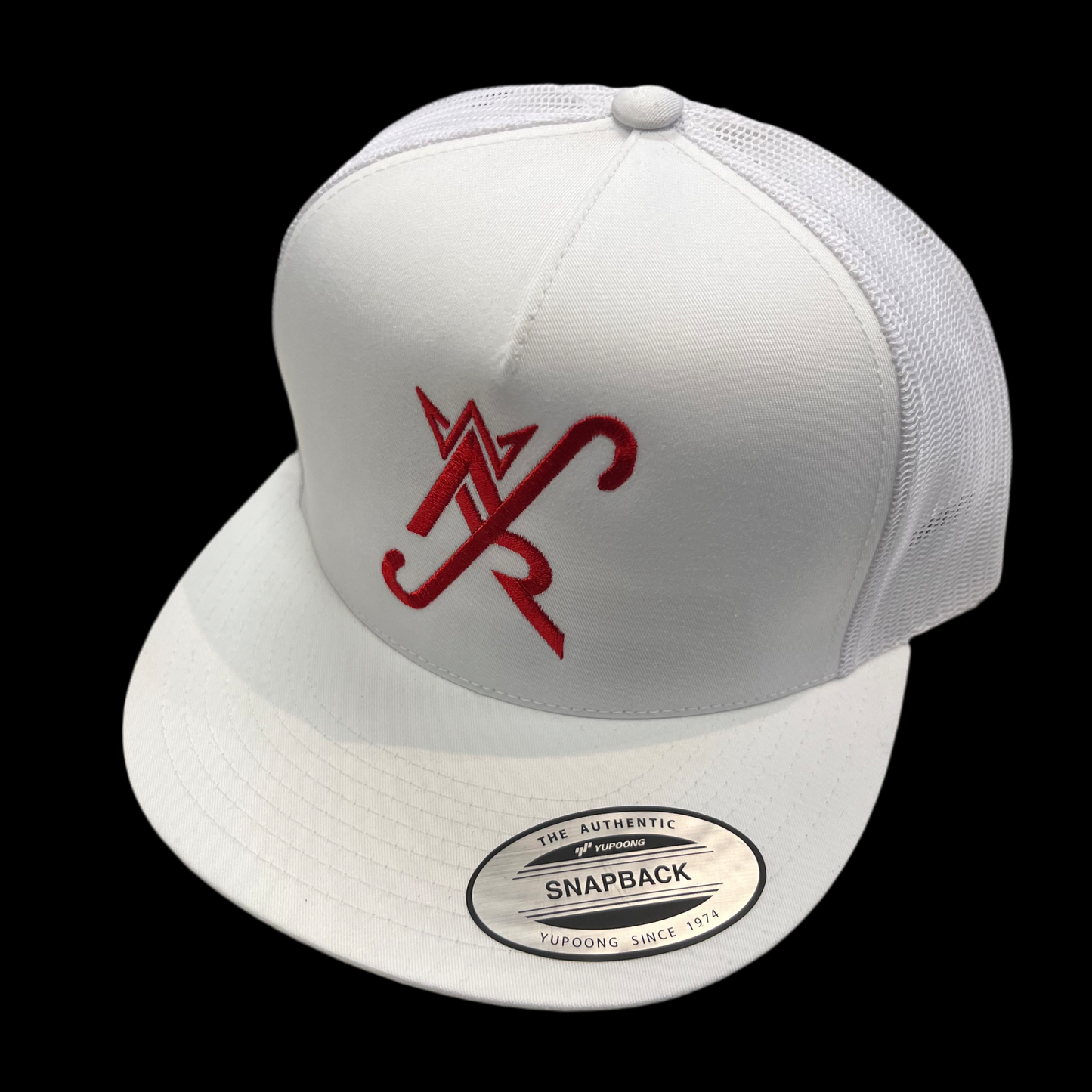 King Arctic X Rags Red/White Flat Bill Hat