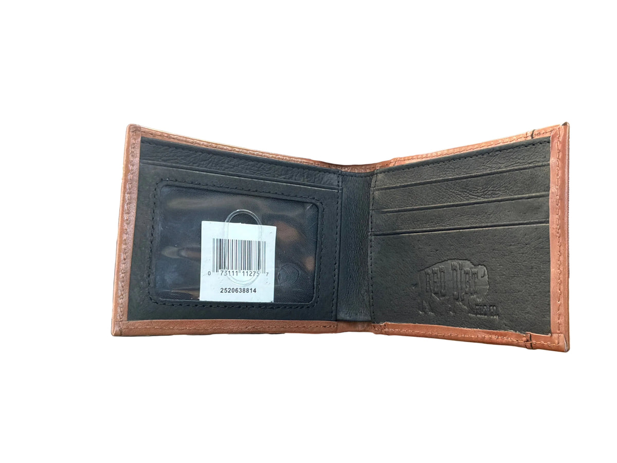 Red Dirt Bifold Wallet Brown Southwestern Design 2520638814