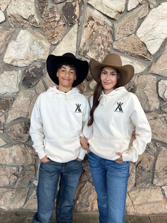 King Arctic Hatters Ecru Hoodie