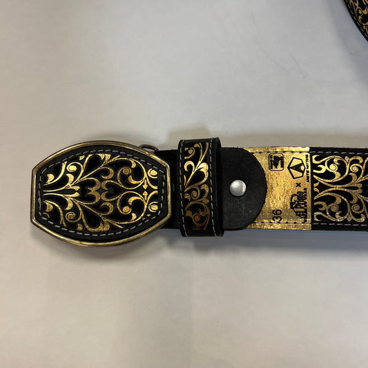 El Primo x Arctic Hatters Cinto Lazer Duomo Dorado