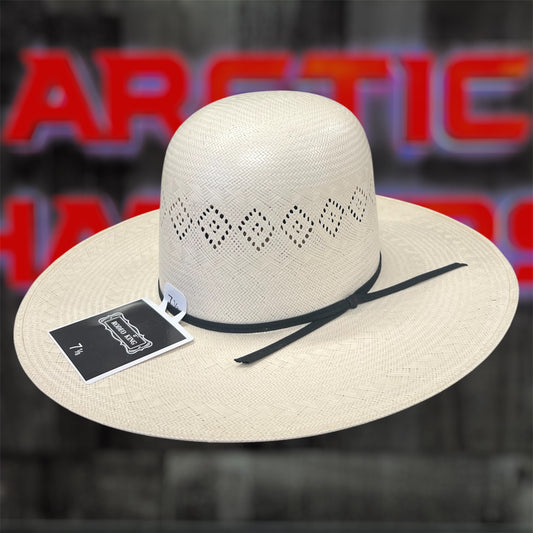 Rodeo King 24K Straw Hat Open Crown