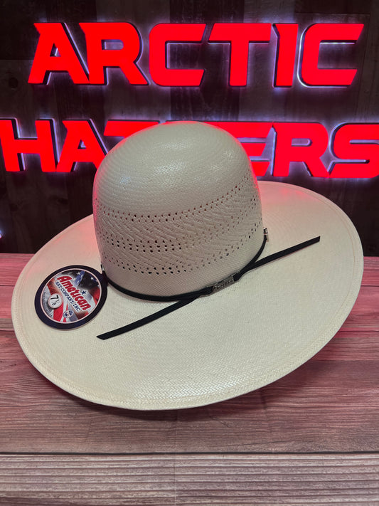 American Hat Straw 7400 Open Crown 6"