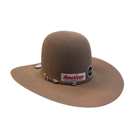American Hat 40X Tuscan Felt Hat 6" Open Crown