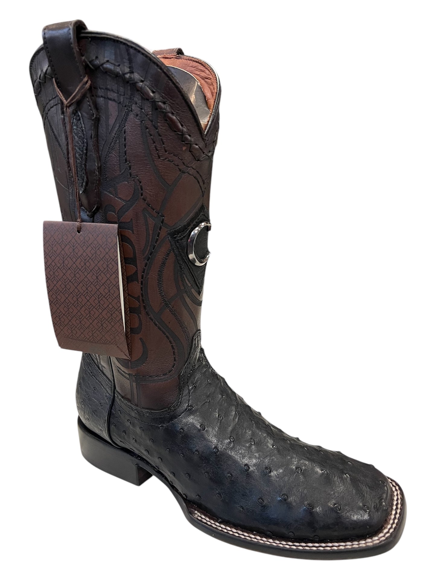 Men’s Cuadra Ostrich Western Boots Exotic Boot CU662