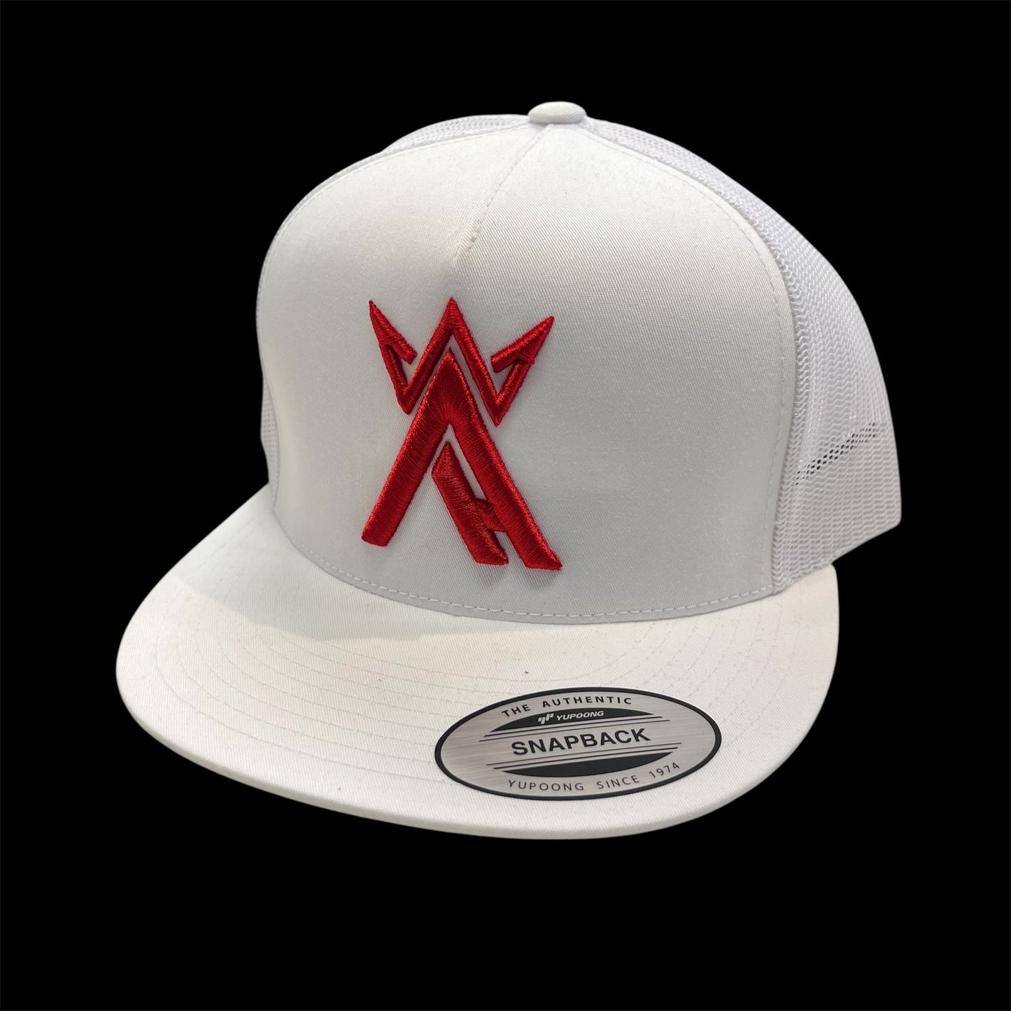 King Arctic Red WHT Trucker Hat