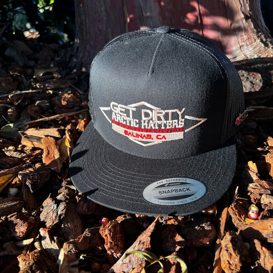 GDM X AH RG/RD Blk/Blk Trucker Hat