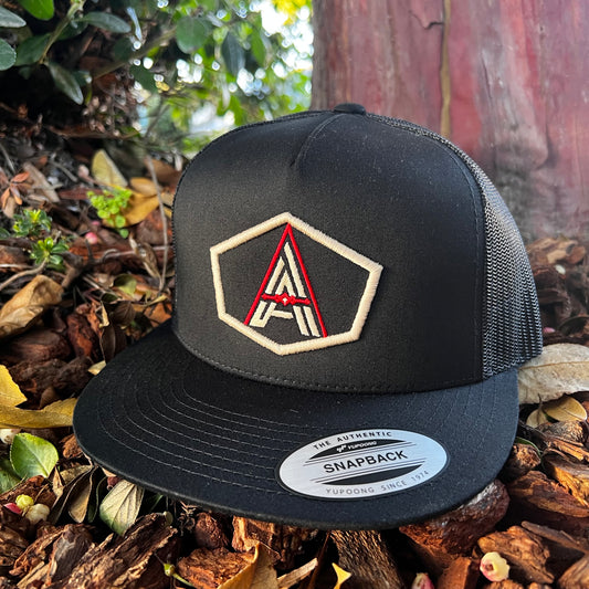 Arctic Hatters AM Blk/Blk Trucker Hat