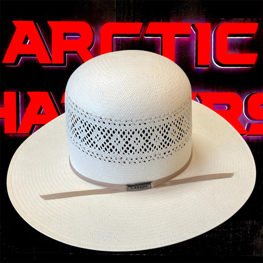 Arctic Hatters X El Primo Double Diamond Tall Crown Straw