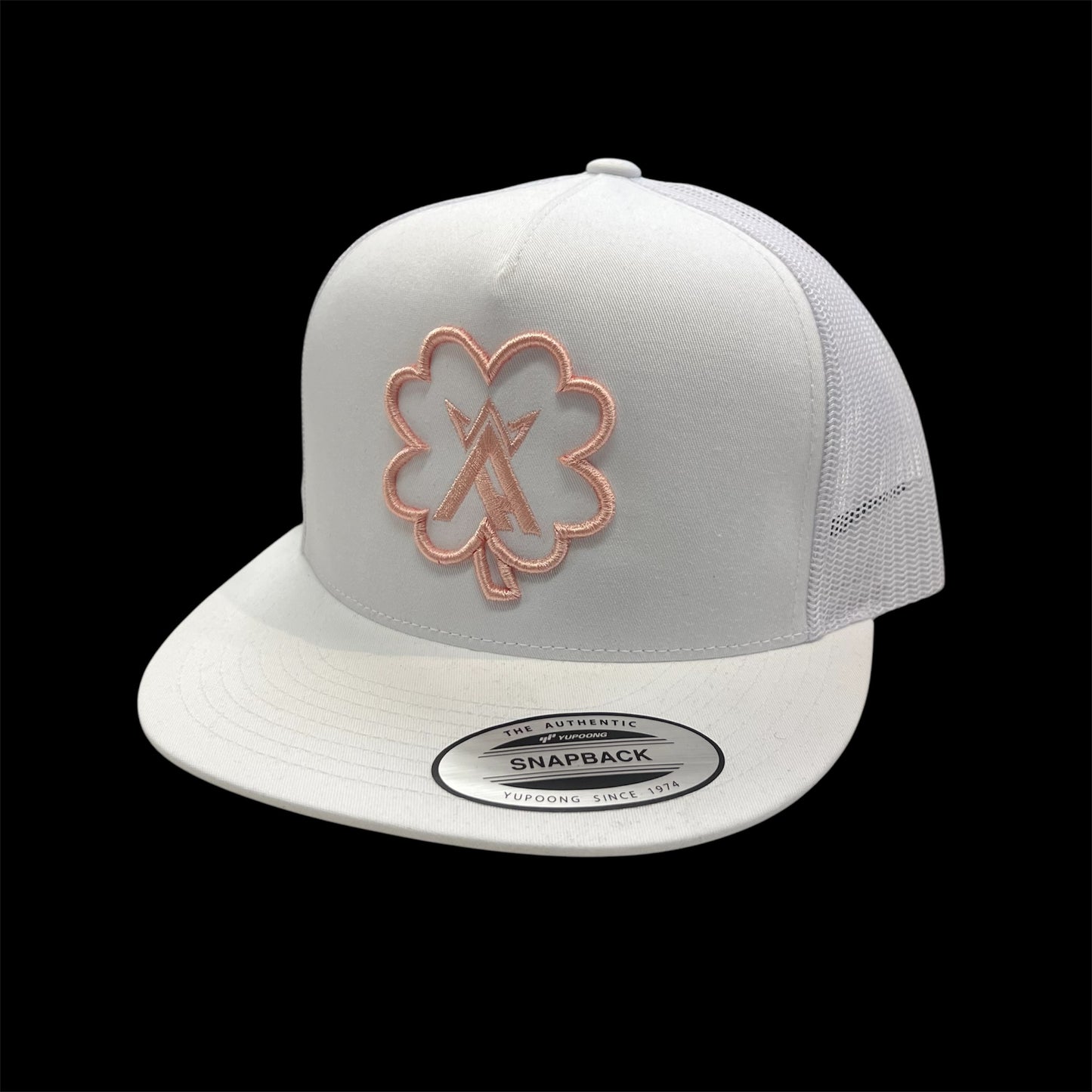 King Arctic Rosegold Trebol WHT Trucker Hat