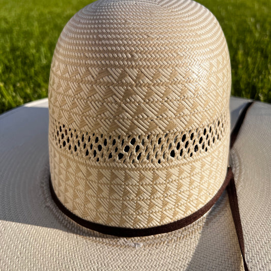 Laredo Straw 6" Crown- Arctic