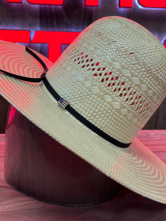 American Hat 845 Straw 6" Open Crown Polirope