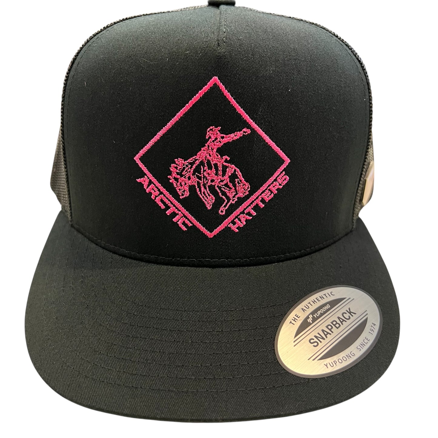 Arctic Hatters Pink Bronc Trucker Hat