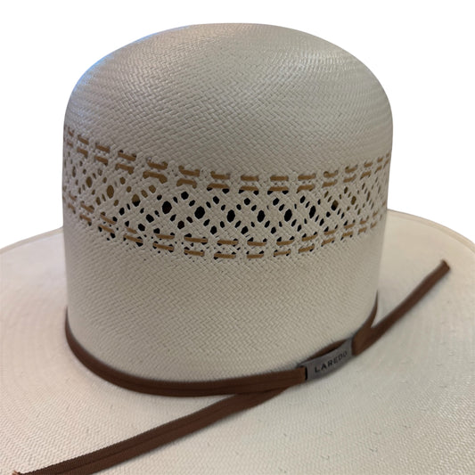 AHXEP Strait 7" Tall Crown Straw Hat