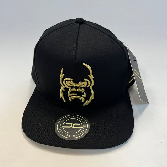 JC Hats Brand Gorilla Black Gold