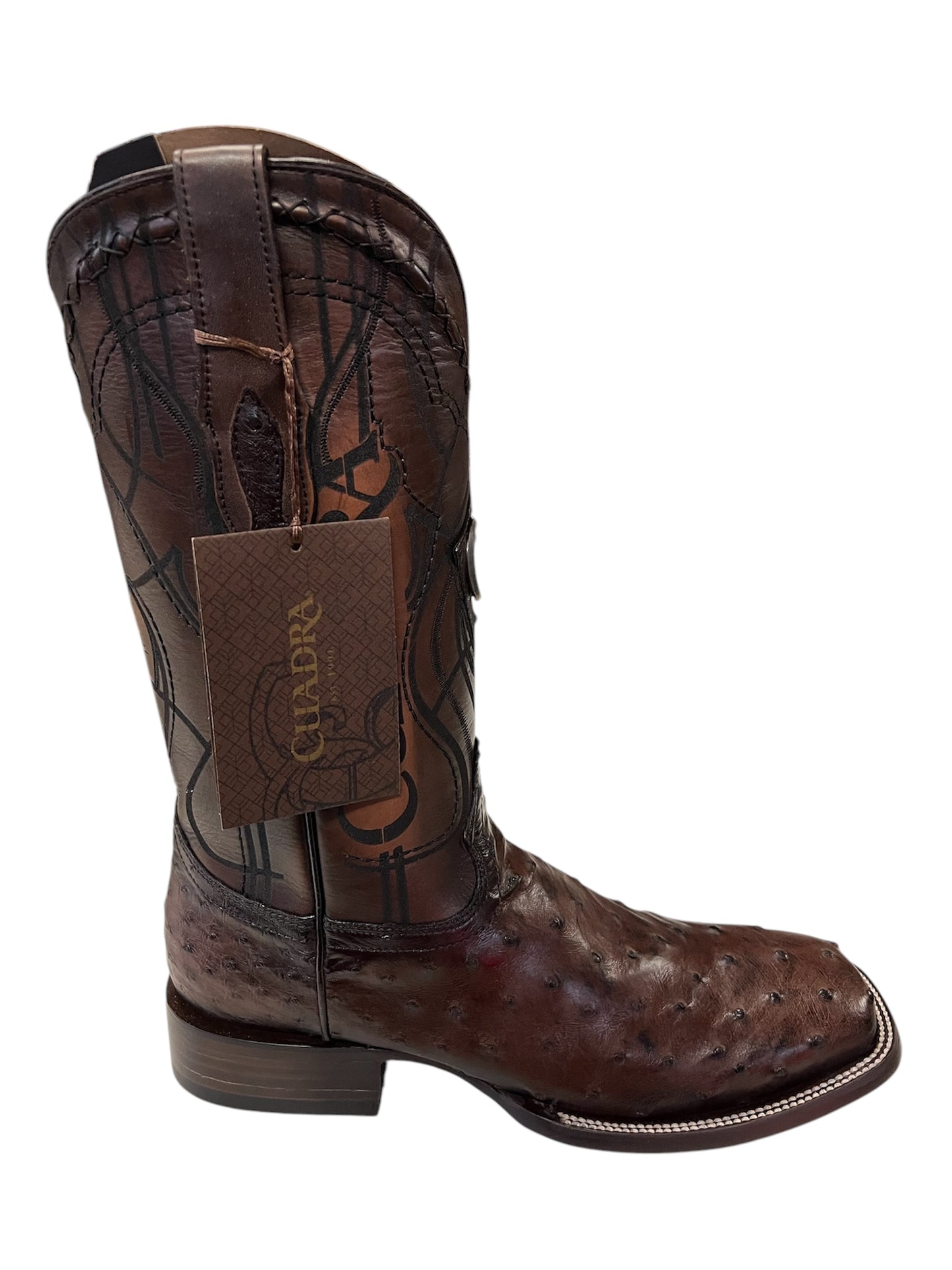 Men’s Cuadra Aveztruz Western Boots Exotic Boot CU677