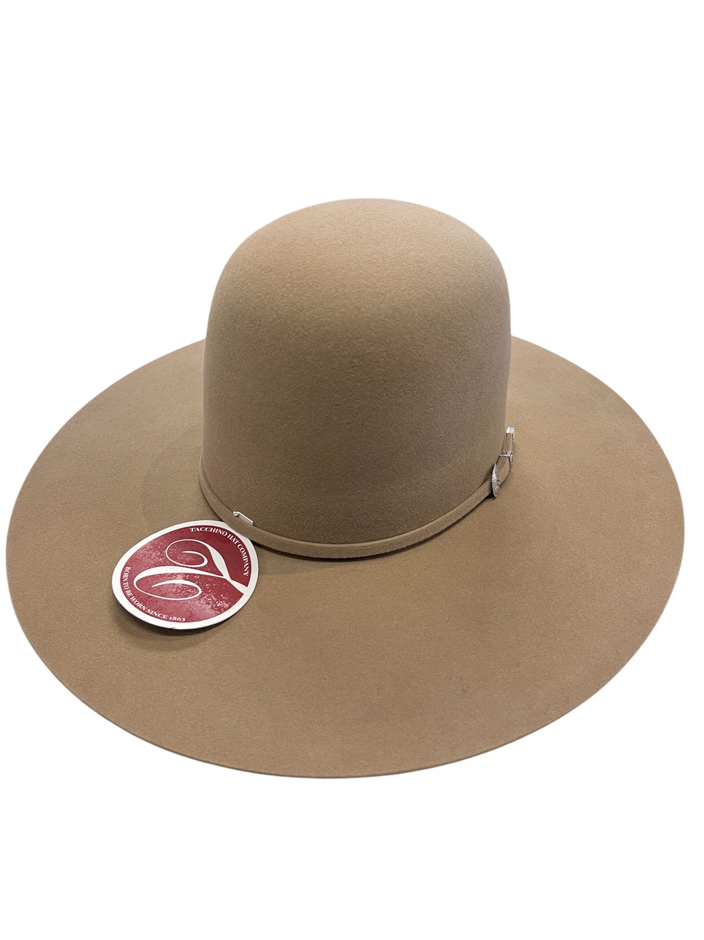 Tacchino 10X Dark Belly (Dusty) Felt Hat 6" Open Crown