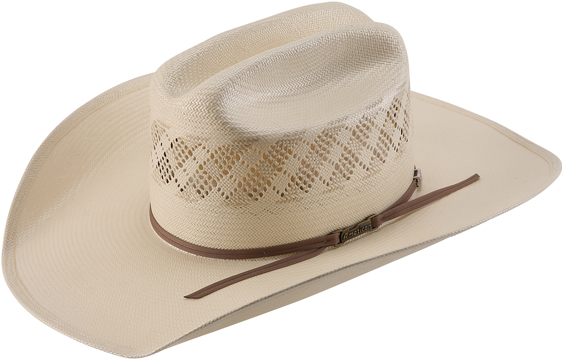 American Hat 6300 Straw 6" Open Crown