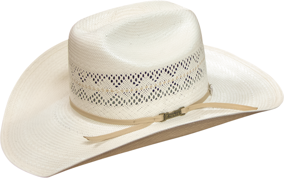 American Hat 6800 Straw 6" Open Crown