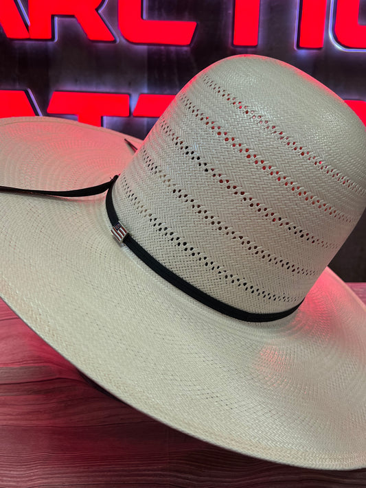 American Hat 7410 Straw 6" Open Crown