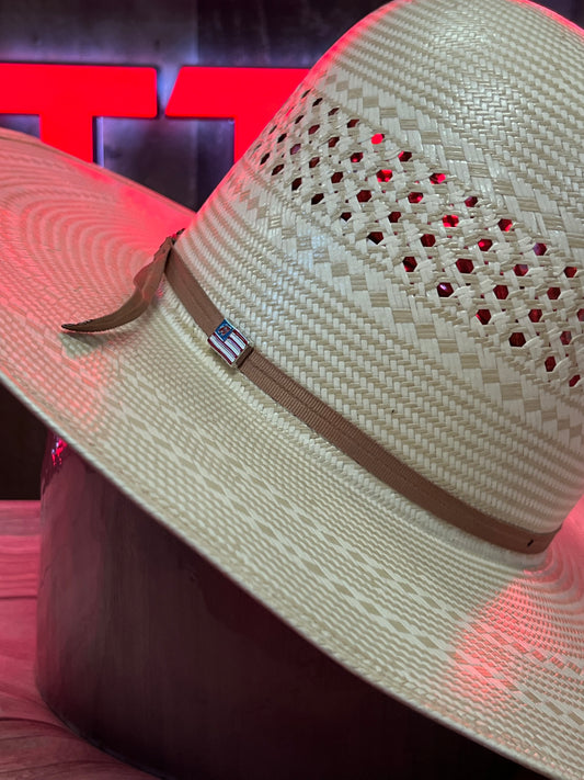 American Hat 7700 Straw 6" Open Crown
