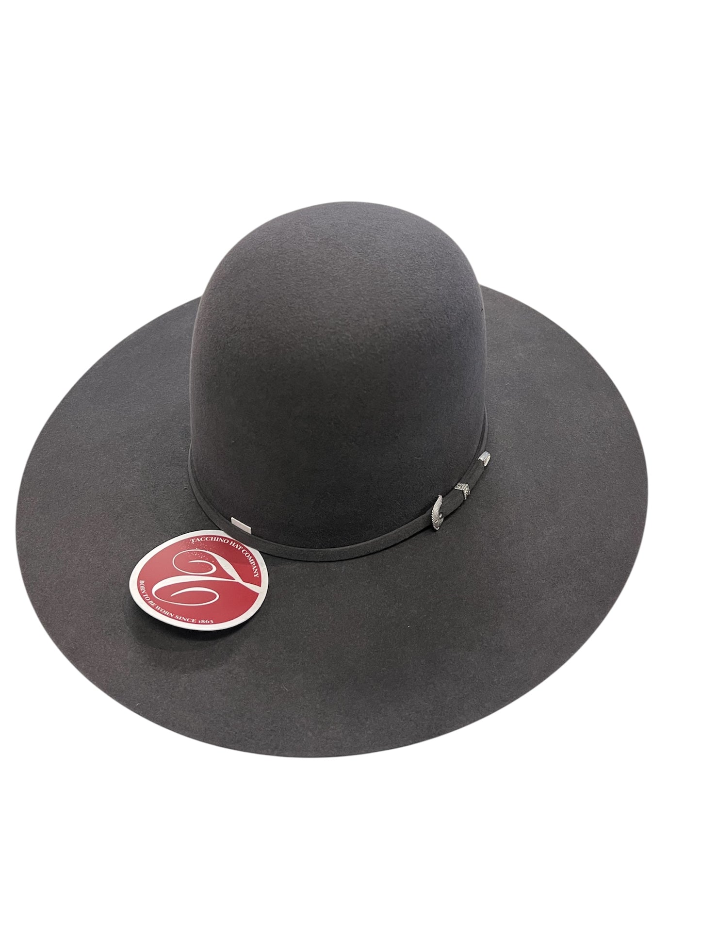 Tacchino 10X Platinum Felt Hat 6" Open Crown