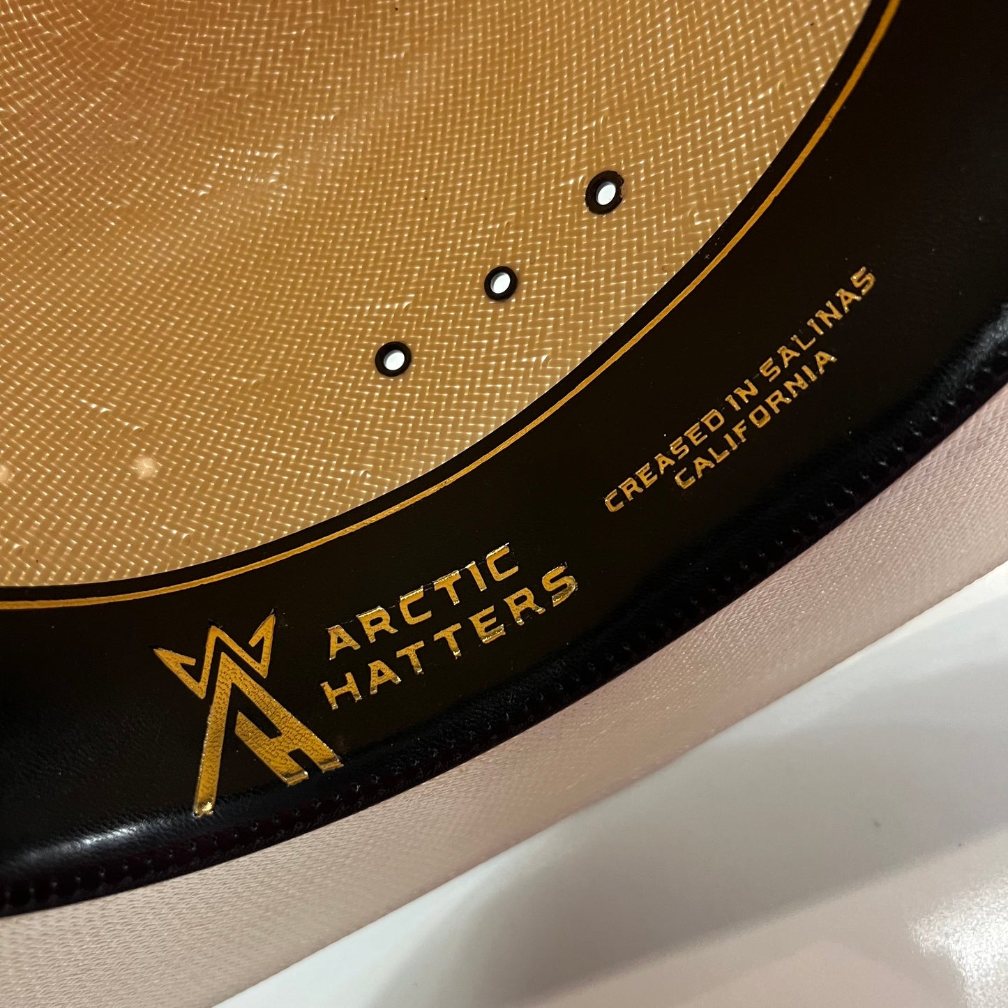 Arctic Hatters X El Primo Original 6" Open Crown Straw Hat