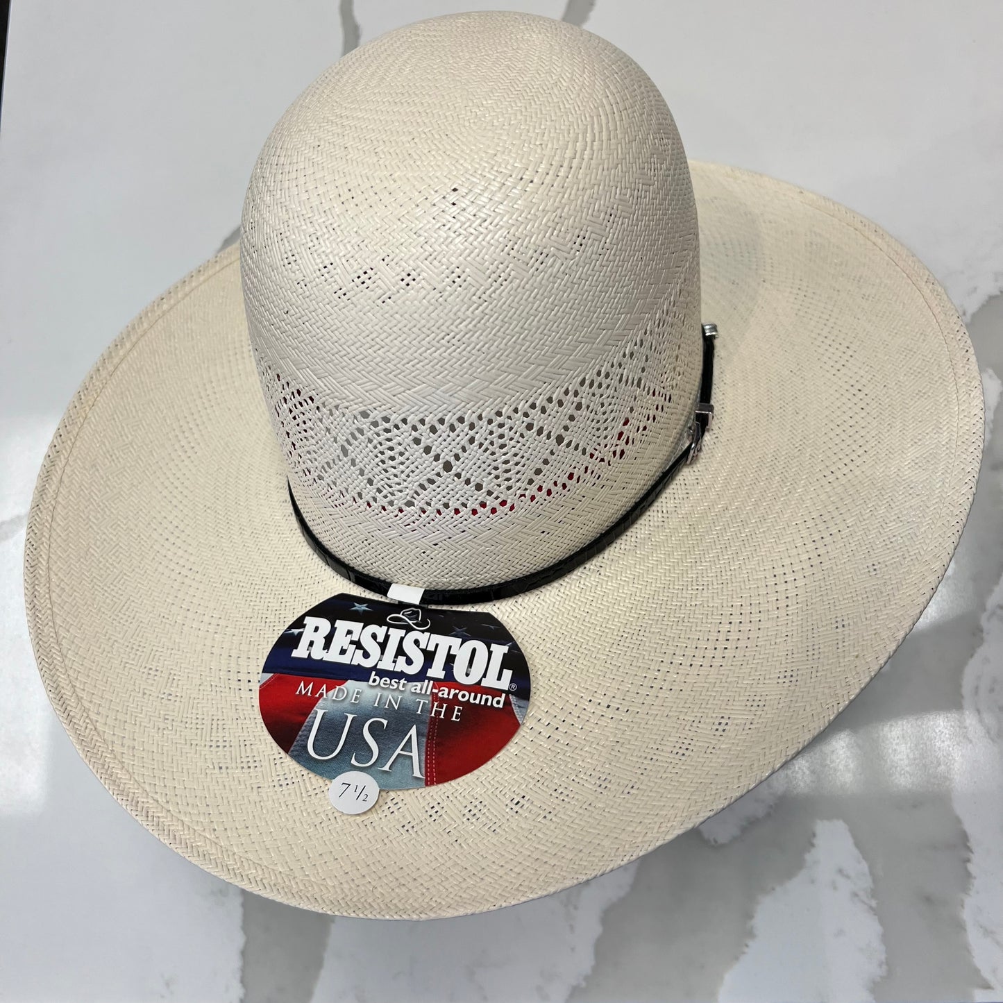 Resistol Gold Card 4 1/4" Brim Open crown Straw