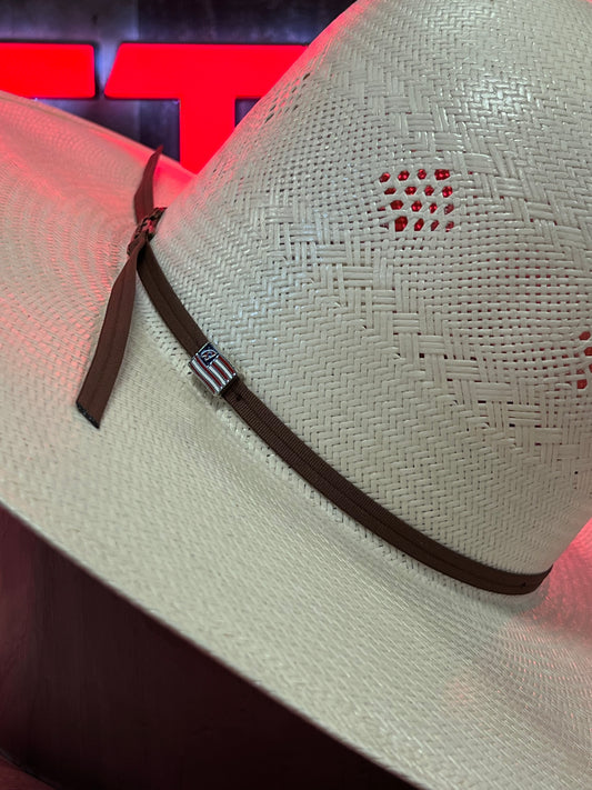 American Hat 7200 Straw 6" Open Crown
