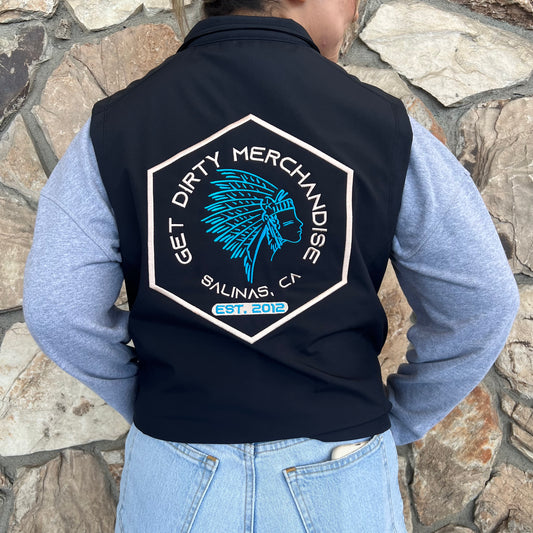 Get Dirty Merchandise X Arctic Hatters Vest RG/Blue