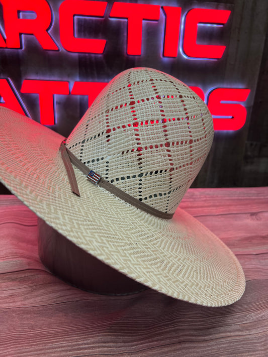 American Hat 5050 Straw 6" Open Crown