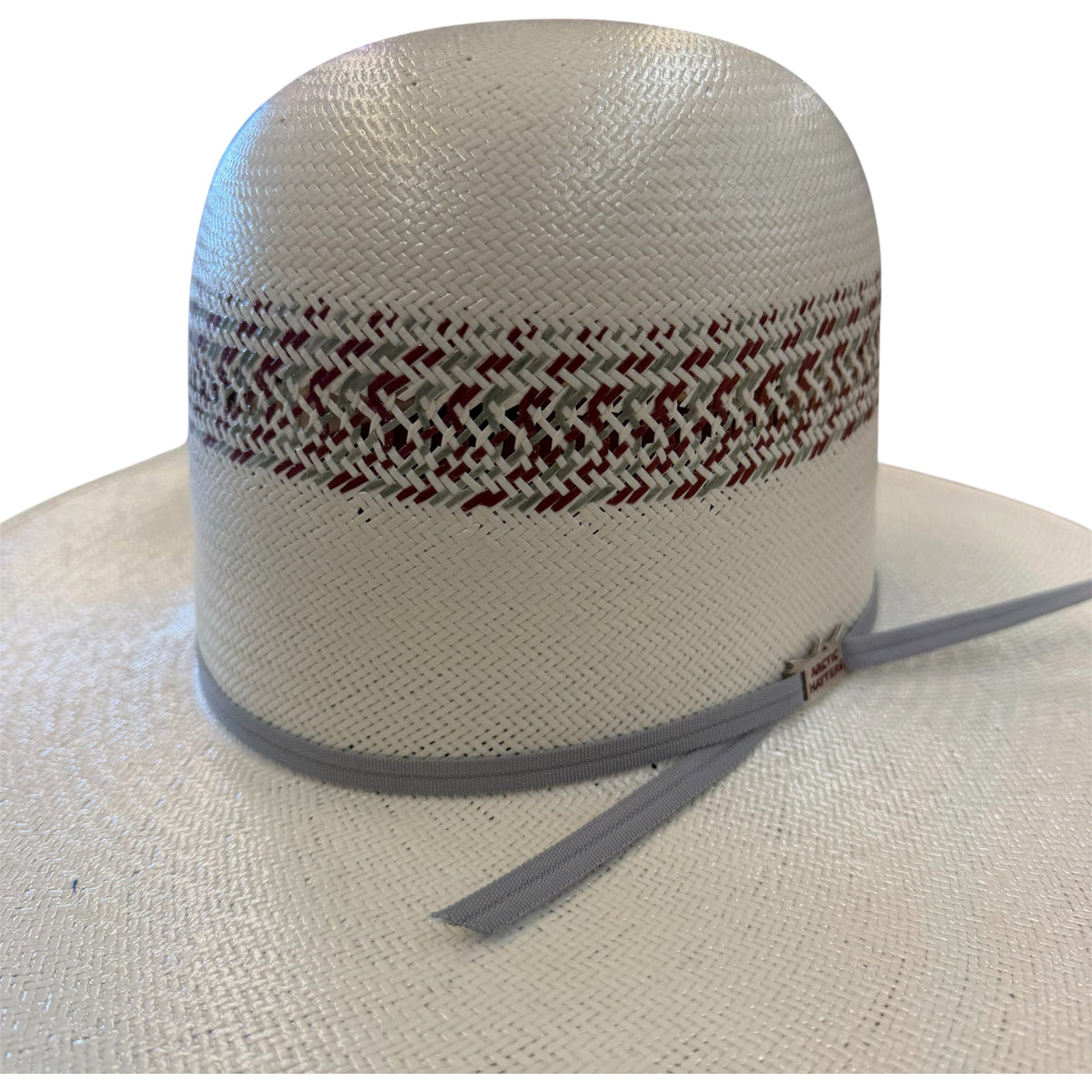 Arctic Hatters X El Primo Red River 6" Open Crown Straw Hat