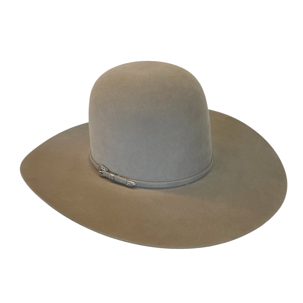 Rodeo King 60X Pecan 6" Open Crown Felt Hat