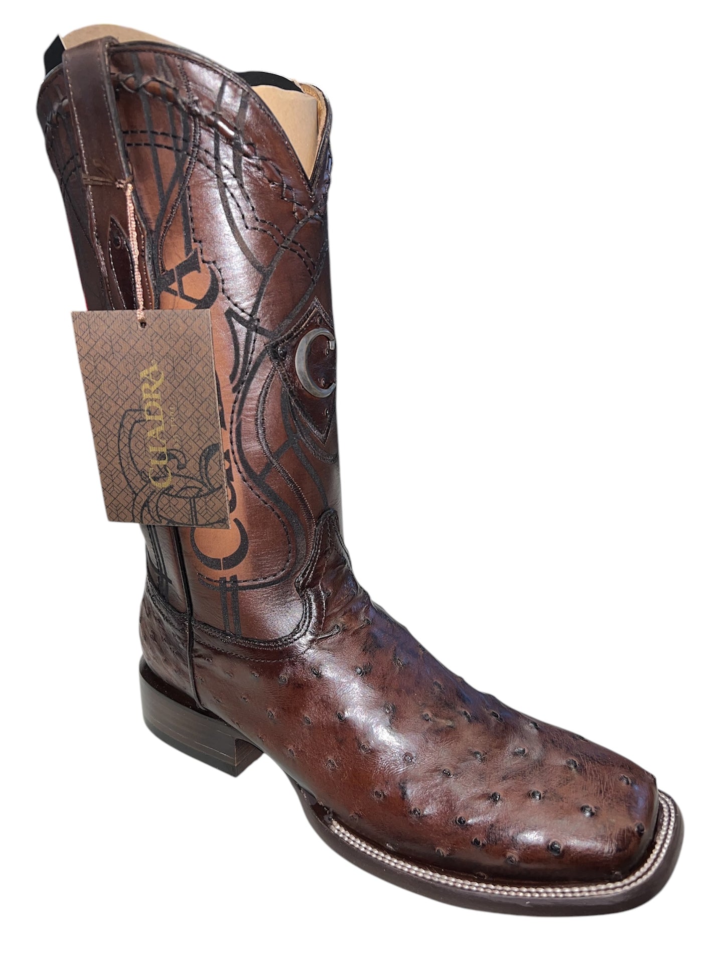 Men’s Cuadra Aveztruz Western Boots Exotic Boot CU677