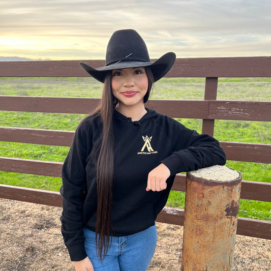 King Arctic Hatters Gold BLK Hoodie