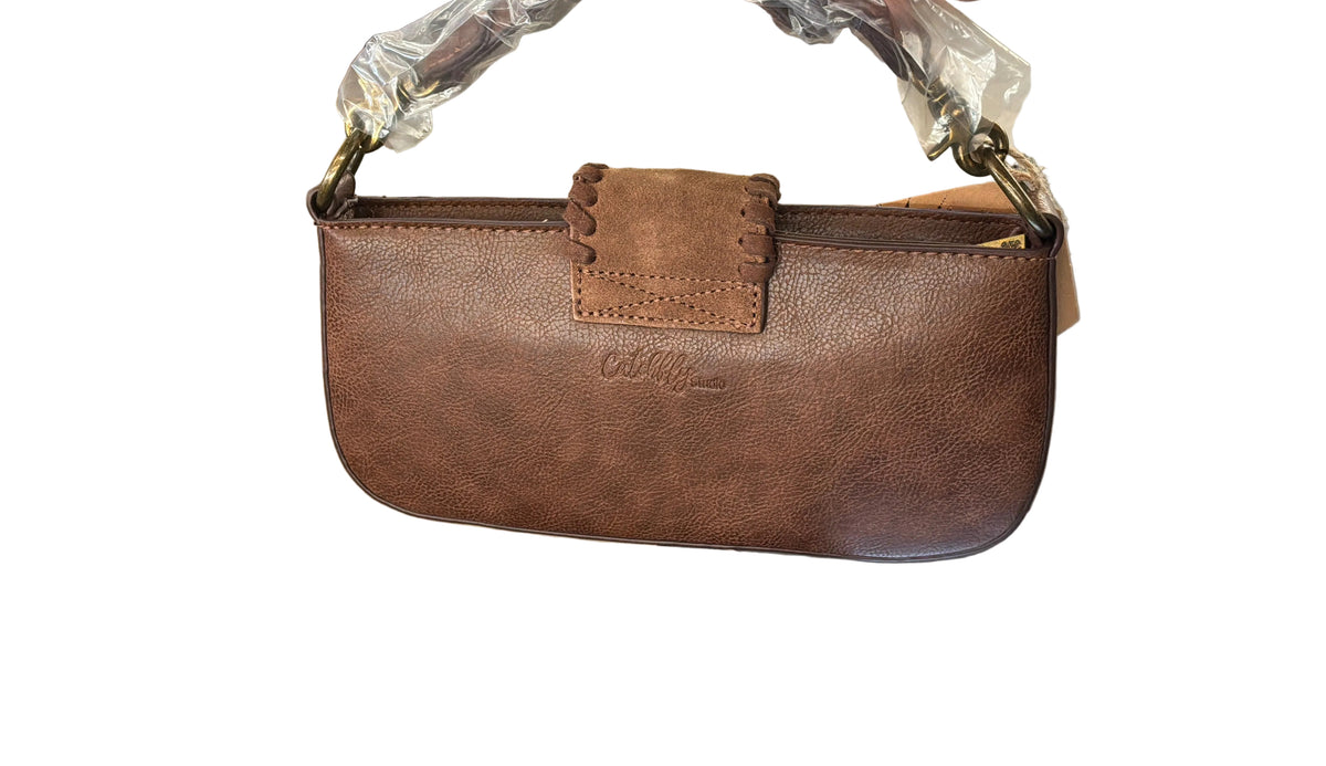 Catchfly Mini Convertible Bag Genuine Hair On W/ Braided Strap 2610478461