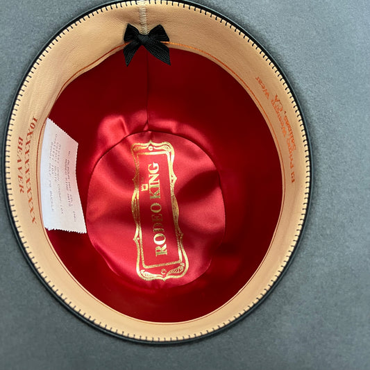 Rodeo King 10X Slate Open Crown Felt Hat
