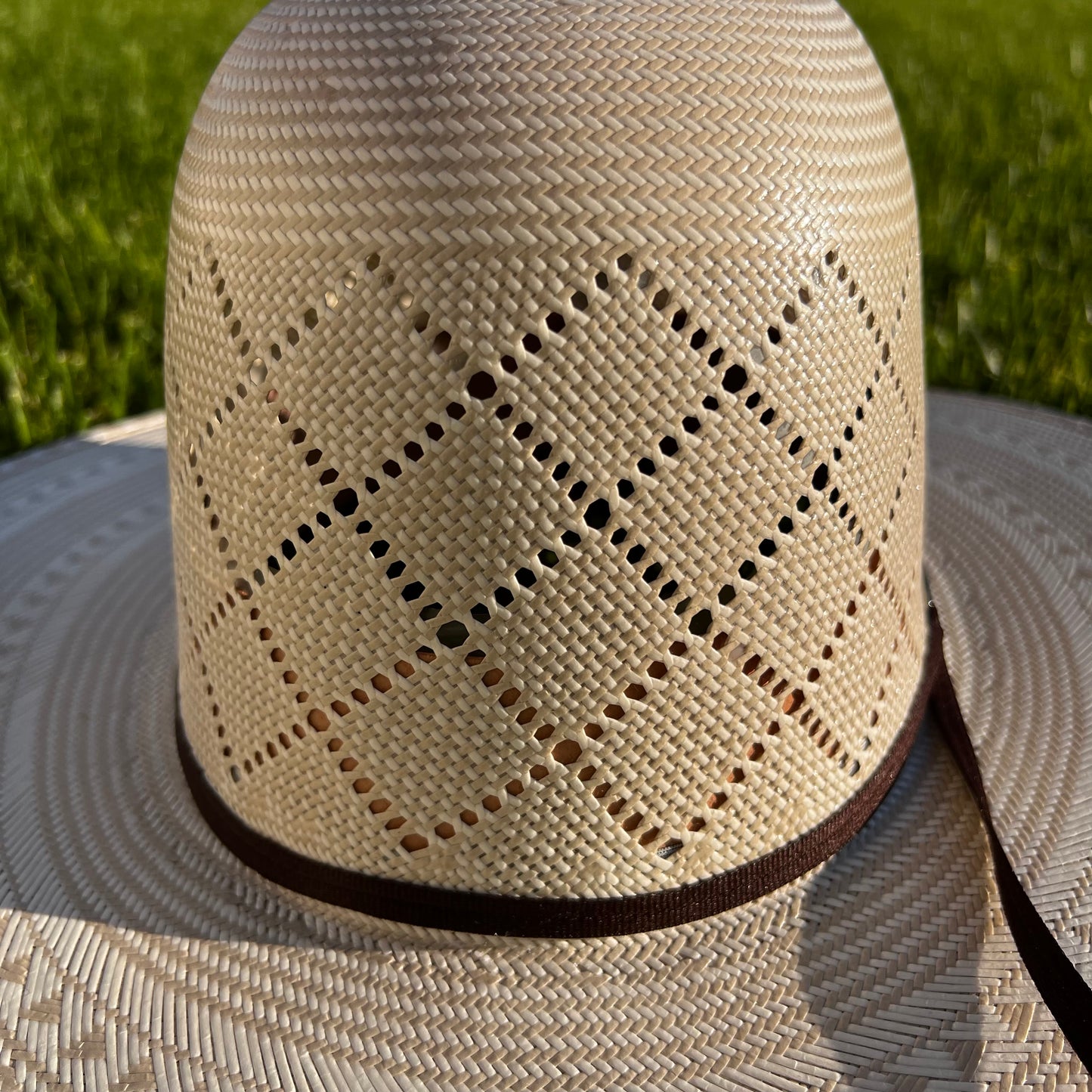 Laredo Straw 6" Crown- Montecarlo