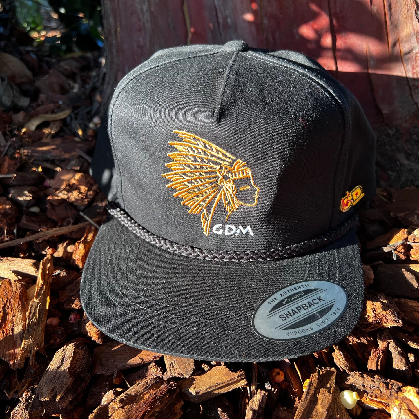 Get Dirty Merchandise GD/RG Marty BLK Golf Hat