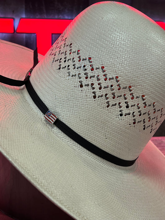 American Hat 5200 Straw 6" Open Crown