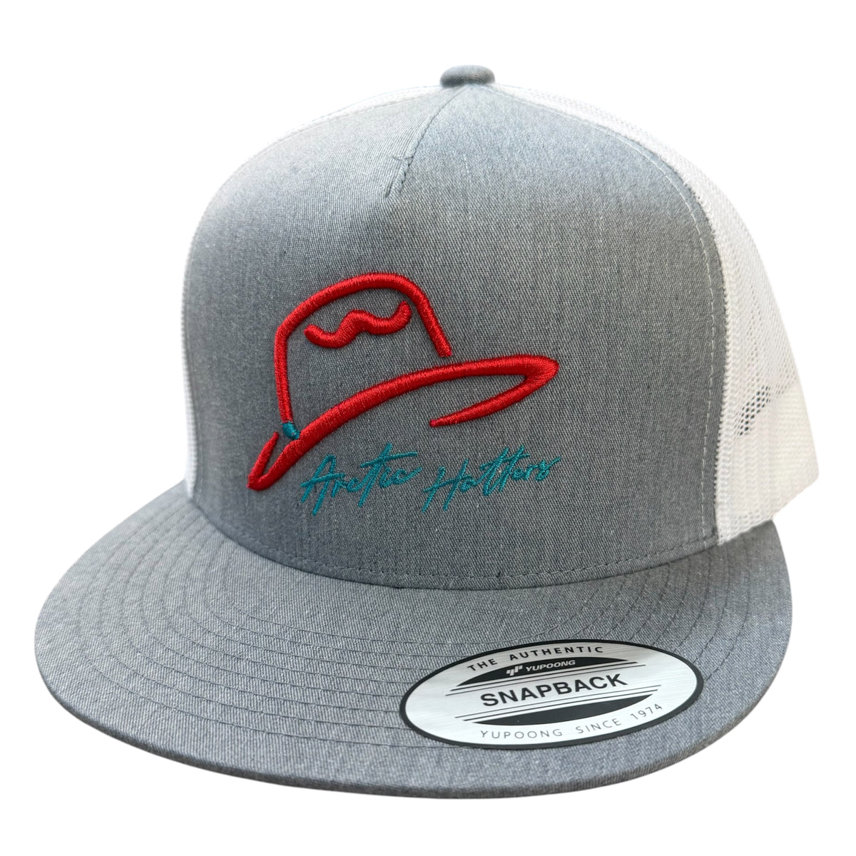 Arctic Hatters Red Cutters 2.0 Heather Trucker Hat