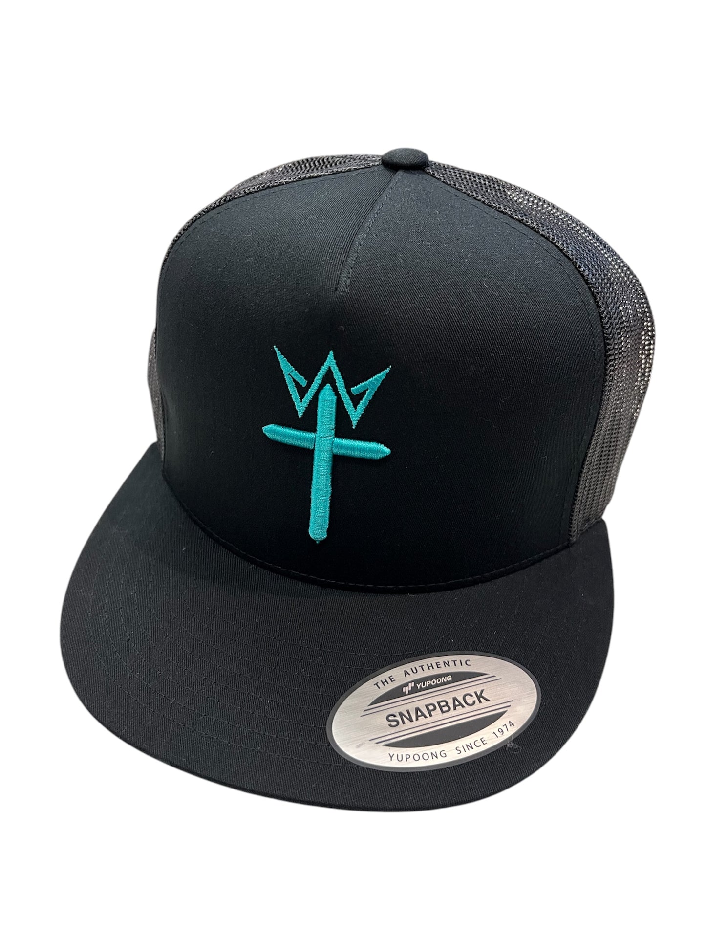 King Cross Teal/Blk Trucker Hat