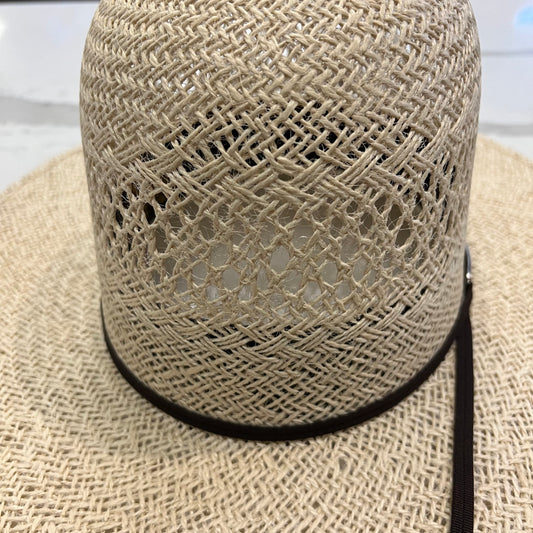 Arctic Hatters X El Primo Yute 6" Open Crown Straw 4" brim