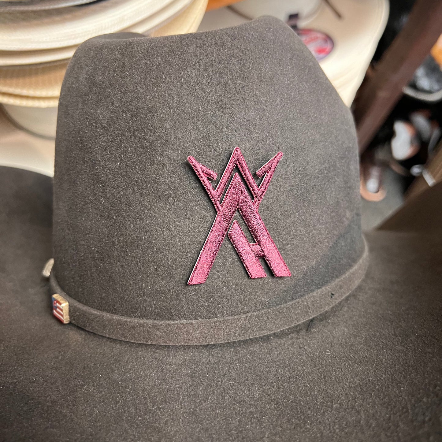 King Arctic Hatters Merlot Patch