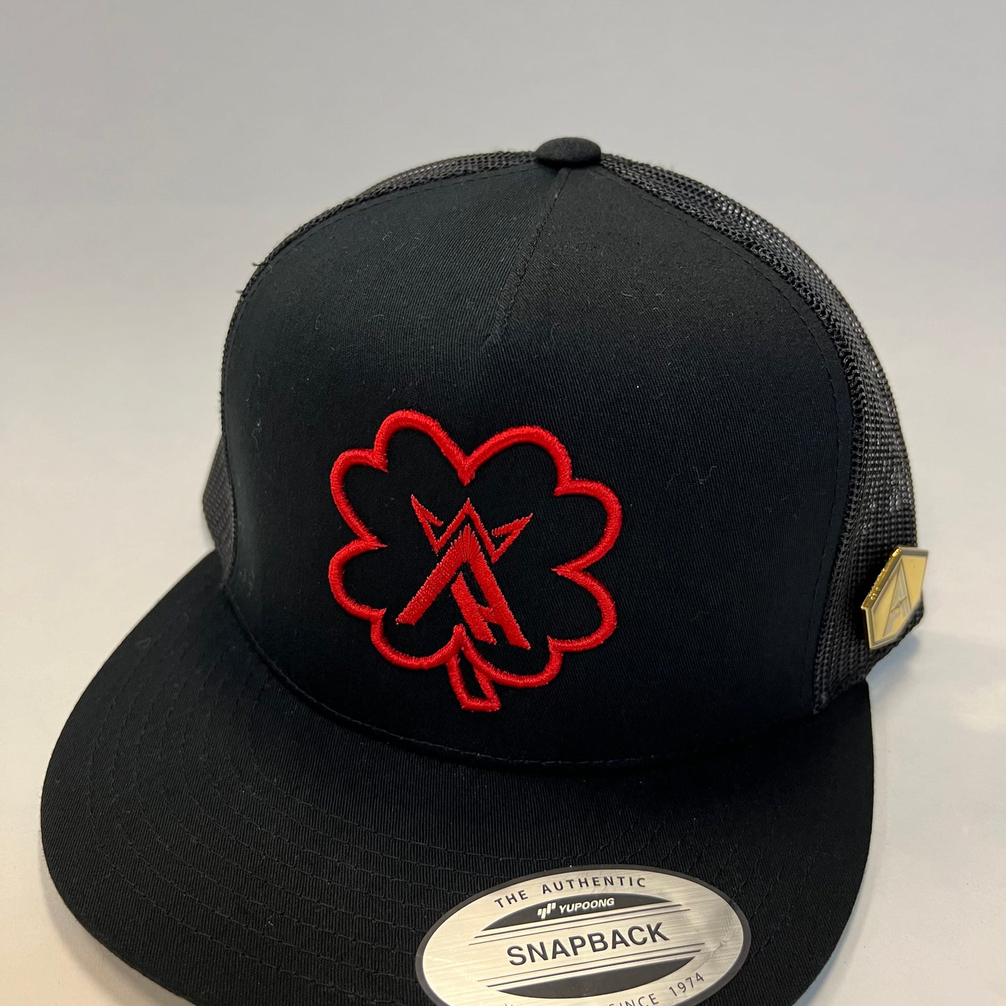 Gorra trucker King Arctic Red Trebol Blk/Blk