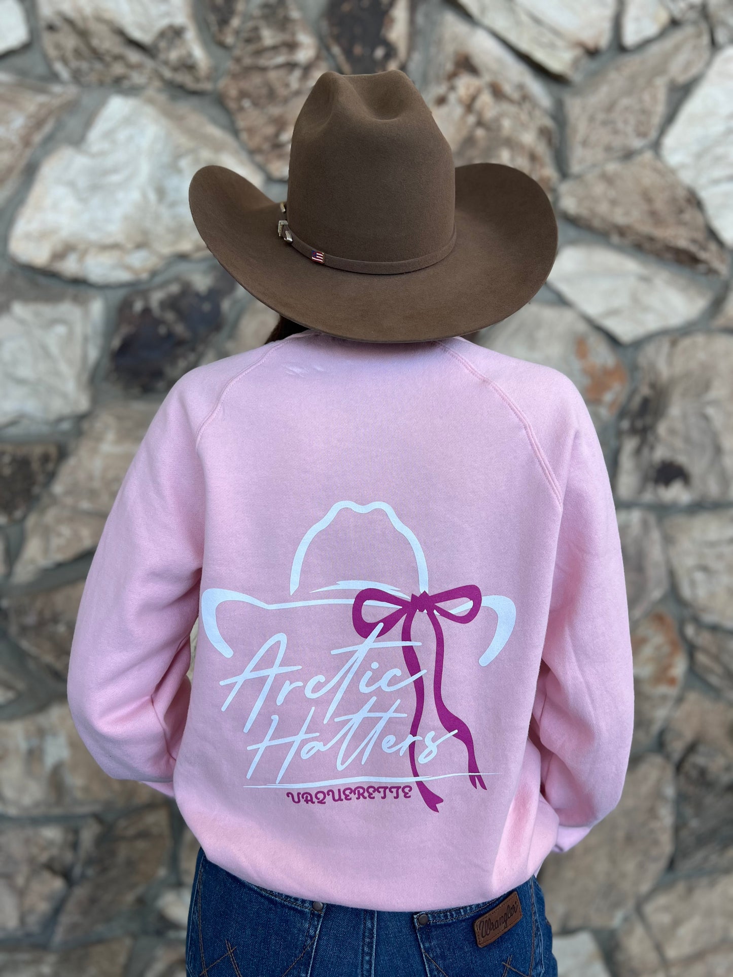 Arctic Hatters Vaquerette Pink Crew